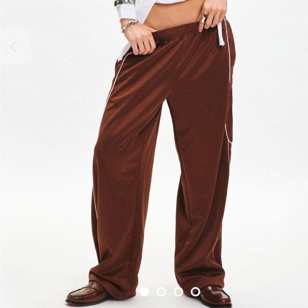 Urban Outfitters BDG Jess Tricot Straight Leg Track Pant Track Pants